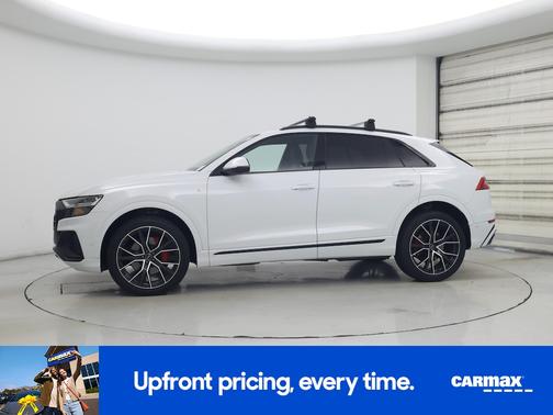 White 2019 Audi Q8 Premium Plus