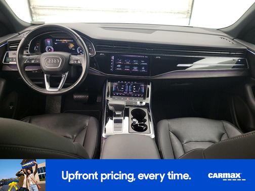 White 2019 Audi Q8 Premium Plus