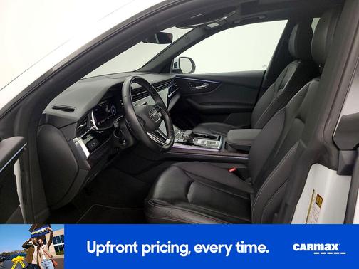 White 2019 Audi Q8 Premium Plus