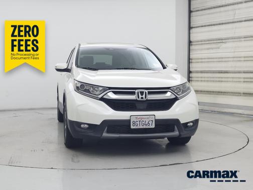 White 2018 Honda CR-V EX