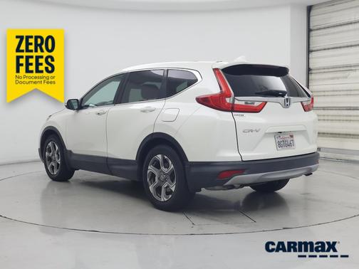 White 2018 Honda CR-V EX