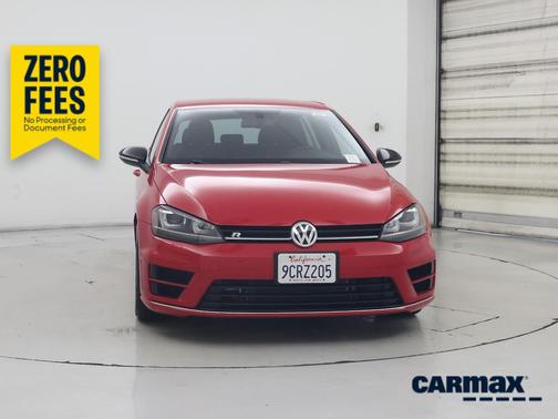 Red 2016 Volkswagen Golf R