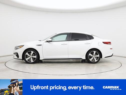 White 2020 Kia Optima S