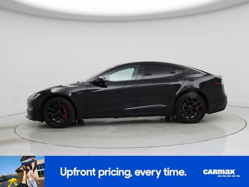 Black 2022 Tesla Model S Plaid