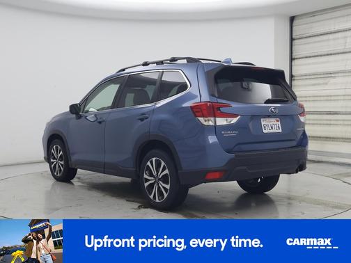 Blue 2021 Subaru Forester Limited