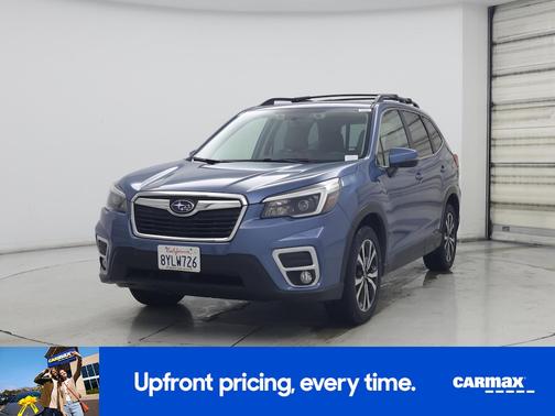 Blue 2021 Subaru Forester Limited