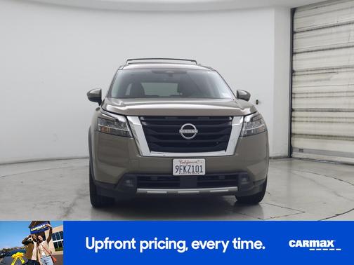 Tan 2023 Nissan Pathfinder Platinum