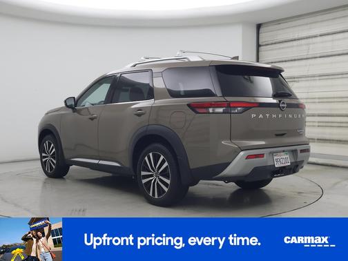 Tan 2023 Nissan Pathfinder Platinum