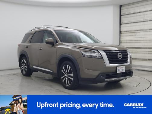 Tan 2023 Nissan Pathfinder Platinum