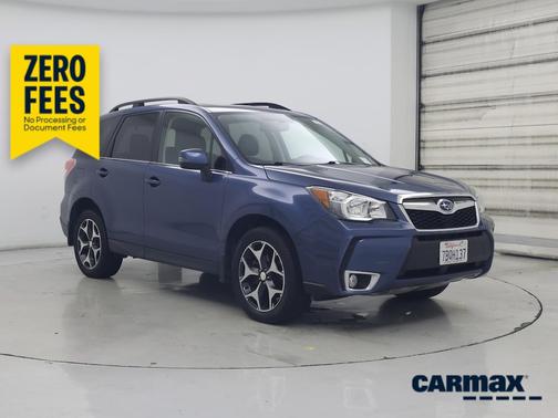 Blue 2014 Subaru Forester 2.0XT Touring