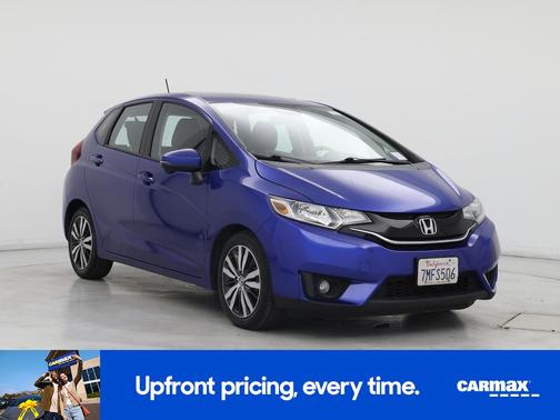 Blue 2015 Honda Fit EX