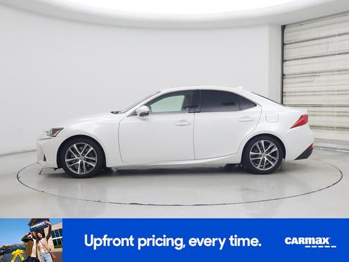 White 2019 Lexus IS 300