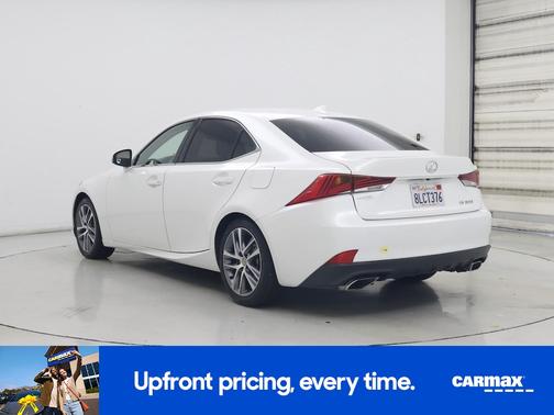 White 2019 Lexus IS 300