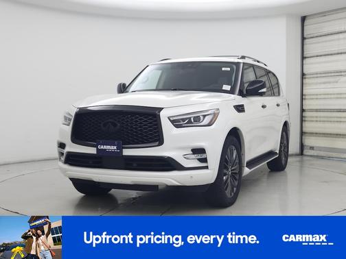 White 2021 INFINITI QX80 Premium Select