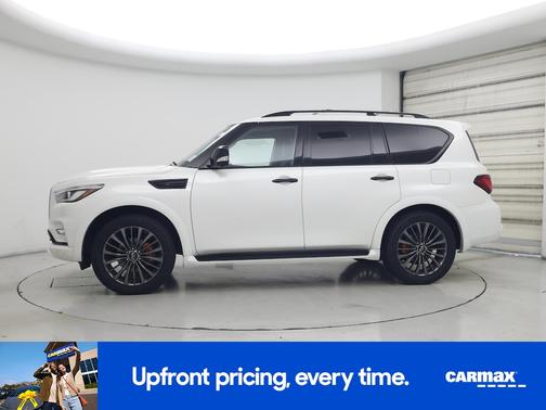 White 2021 INFINITI QX80 Premium Select