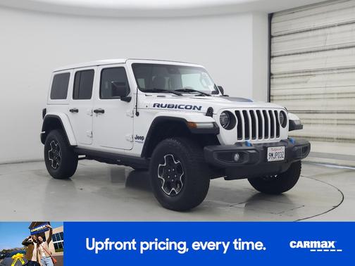 White 2021 Jeep Wrangler Unlimited 4xe Unlimited Rubicon