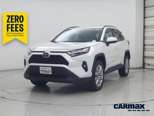 White 2025 Toyota RAV4 XLE Premium