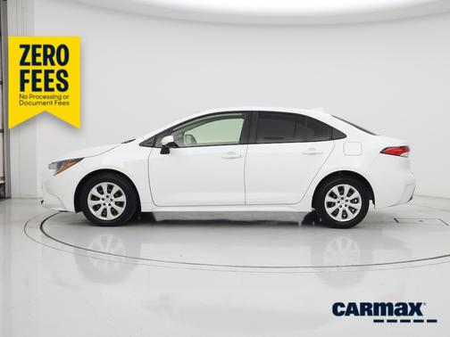 White 2023 Toyota Corolla LE