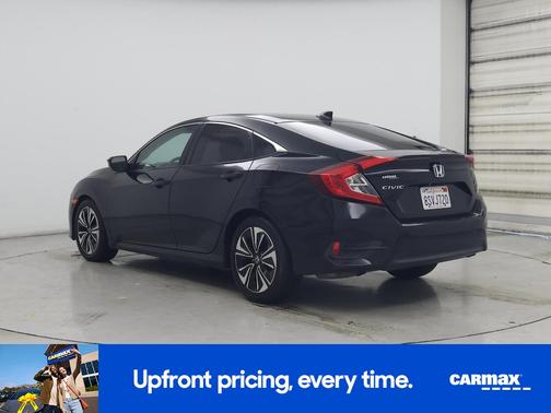 Black 2017 Honda Civic EX-T