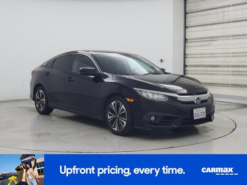 Black 2017 Honda Civic EX-T