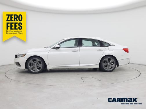 White 2018 Honda Accord Touring