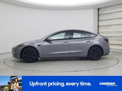 Gray 2025 Tesla Model 3 Long Range