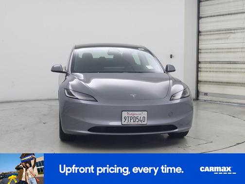 Gray 2025 Tesla Model 3 Long Range