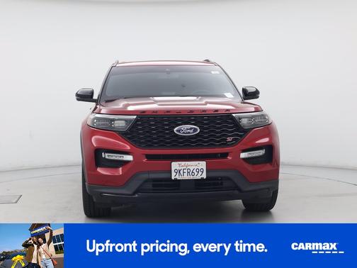 Red 2023 Ford Explorer ST