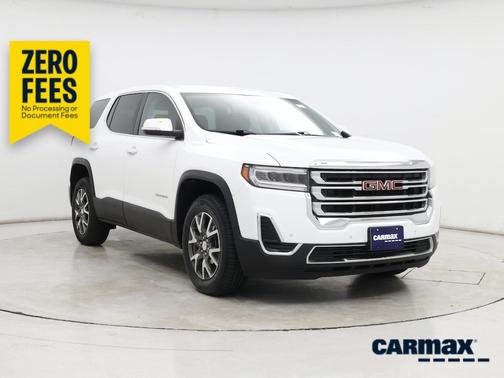White 2022 GMC Acadia SLE