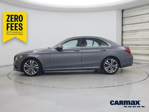 Gray 2018 Mercedes-Benz C-Class