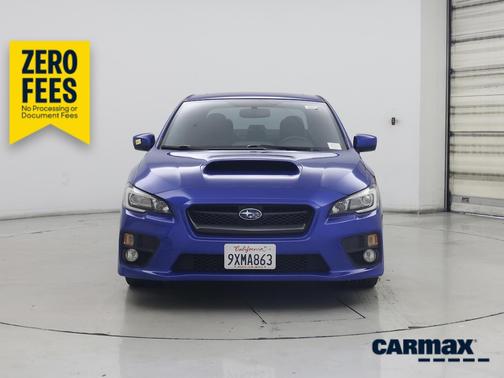 Blue 2015 Subaru WRX Limited