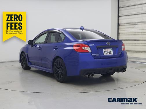 Blue 2015 Subaru WRX Limited
