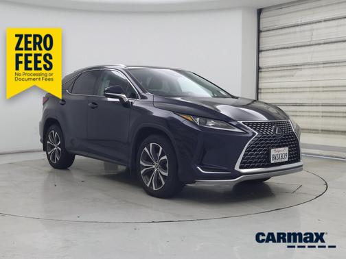 Blue 2021 Lexus RX 350