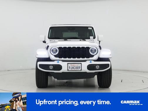 White 2024 Jeep Wrangler 4xe High Altitude