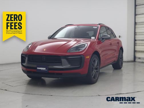 Red 2024 Porsche Macan T