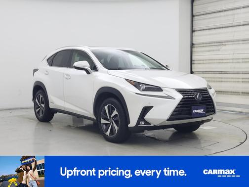 White 2020 Lexus NX 300h