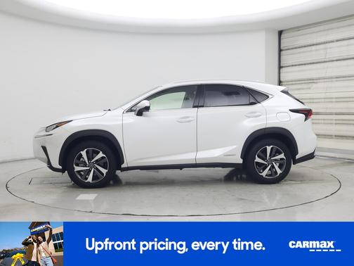 White 2020 Lexus NX 300h