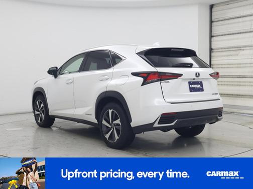 White 2020 Lexus NX 300h