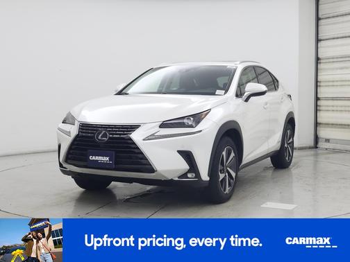 White 2020 Lexus NX 300h