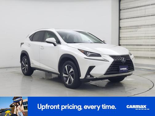 White 2020 Lexus NX 300h