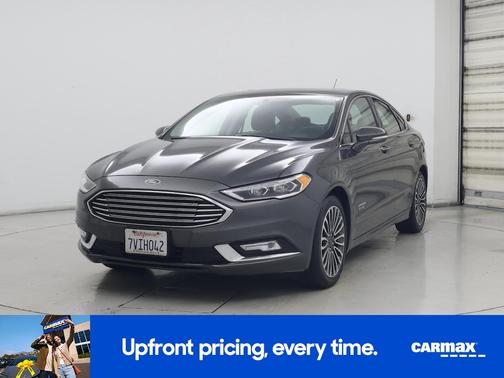 Gray 2017 Ford Fusion Energi SE