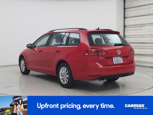 Red 2015 Volkswagen Golf S