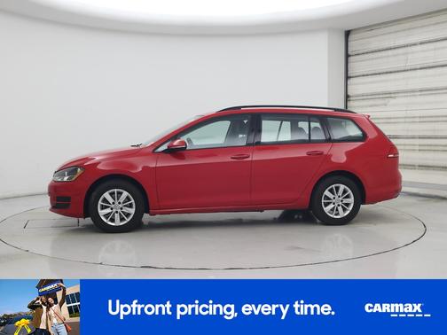 Red 2015 Volkswagen Golf S