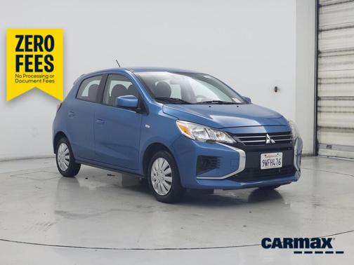 Blue 2024 Mitsubishi Mirage ES