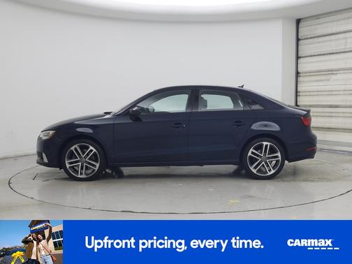 Blue 2017 Audi A3 Premium