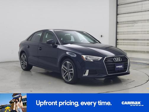 Blue 2017 Audi A3 Premium