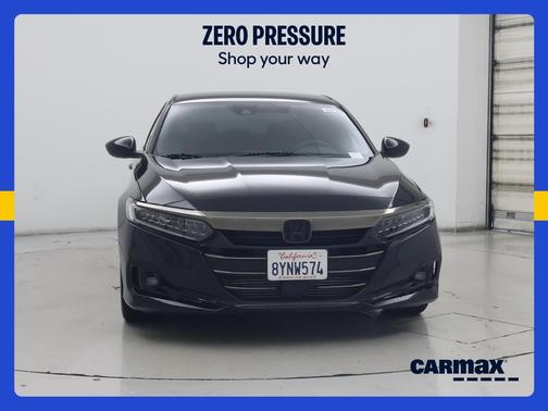 Black 2021 Honda Accord Sport
