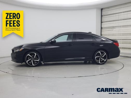 Black 2021 Honda Accord Sport