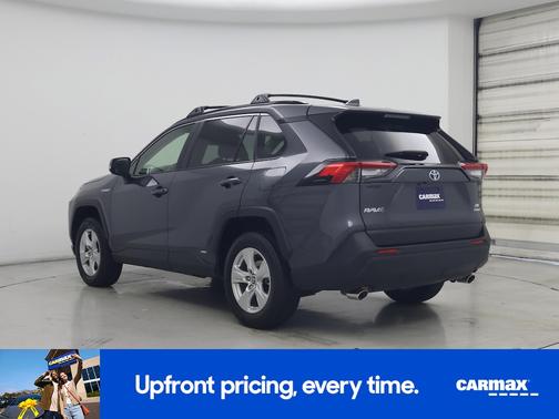 Gray 2020 Toyota RAV4 Hybrid XLE