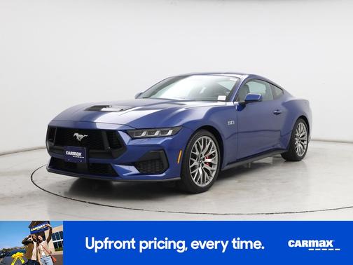 Blue 2024 Ford Mustang GT Premium